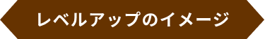 レベルアップのイメージ